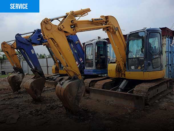 Excavator PC75/78 Bucket adalah alat berat yang ideal untuk pekerjaan penggalian dan pemindahan tanah.