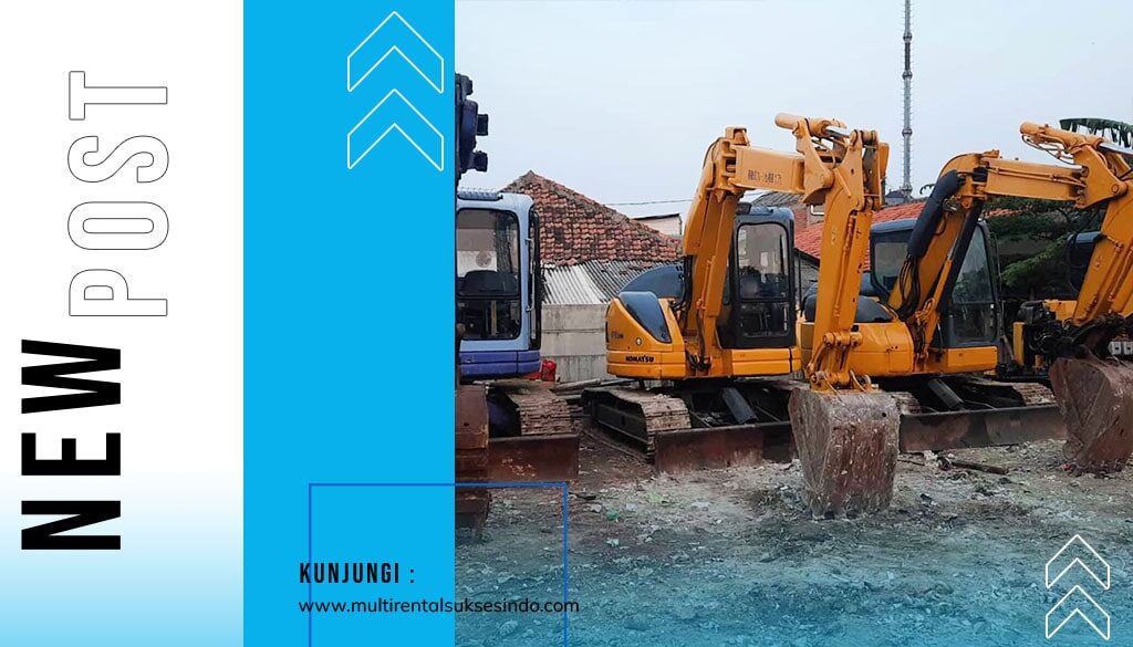 sewa excavator murah tangerang