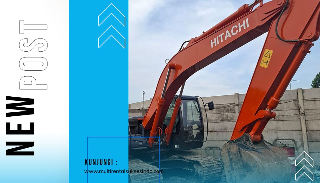 sewa excavator hitachi tangerang
