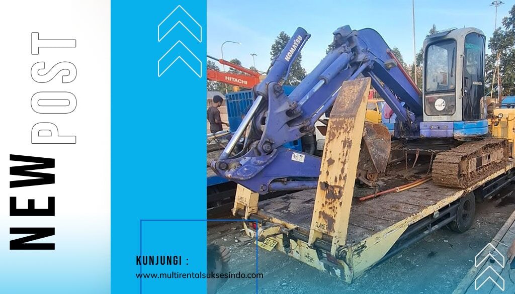 sewa excavator murah bekasi